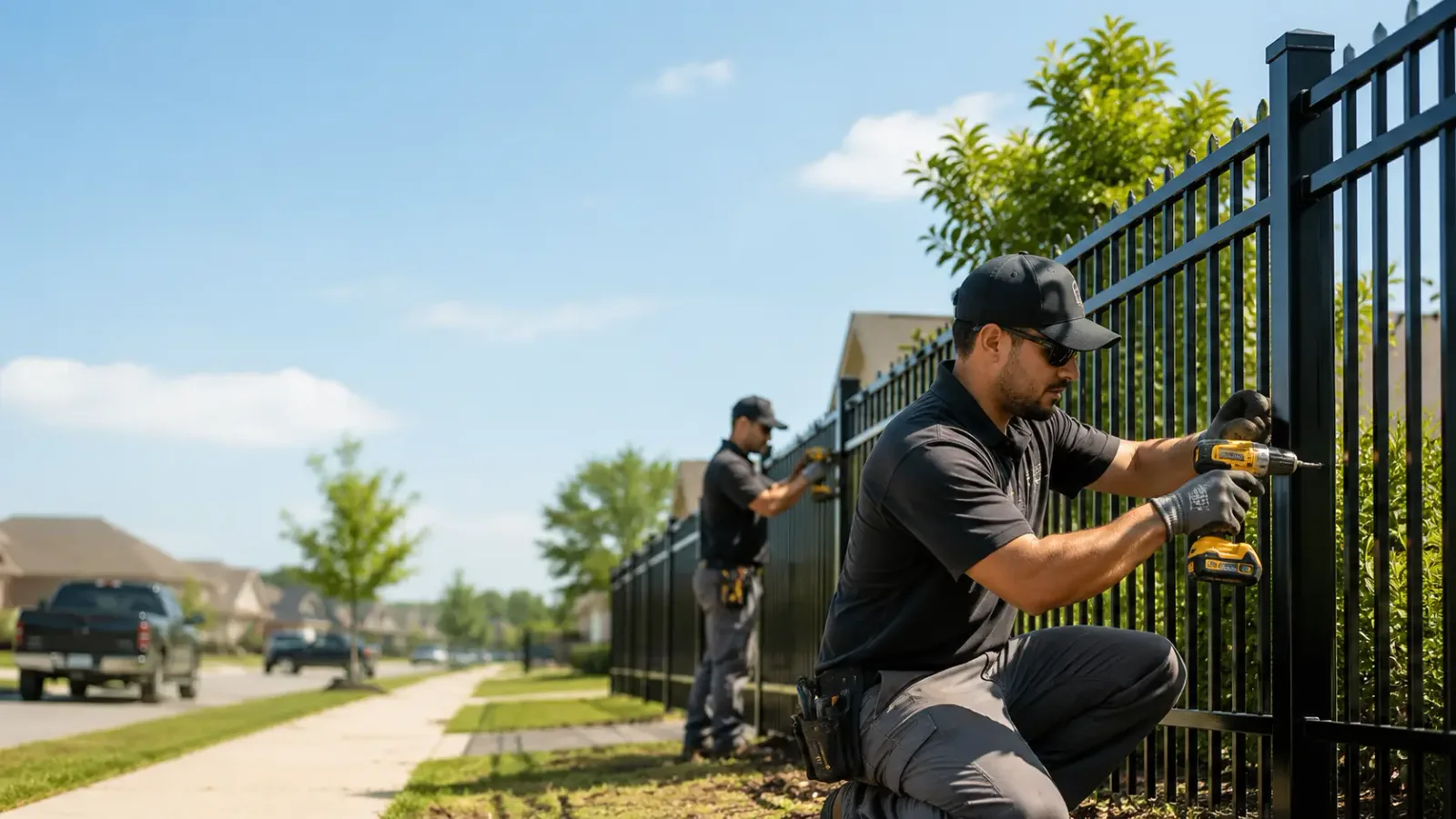 Metal Fence Installation in Worth, MO